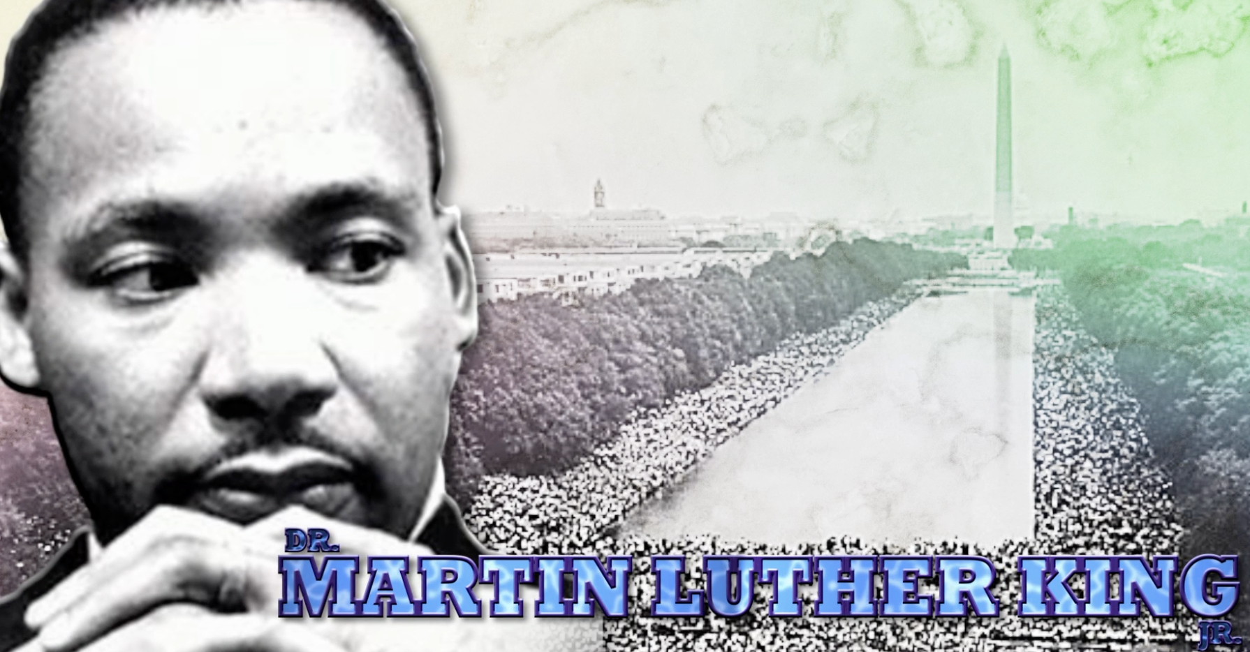 Writing down what children are saying about Dr. MLK