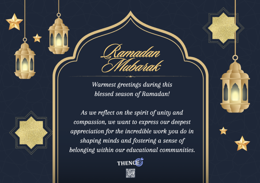 Acknowledgment, wishes as we enter the holy month of Ramadan 2