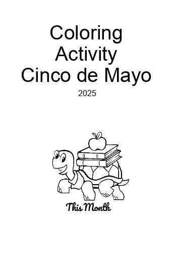 Cinco de Mayo Coloring Pack! 2