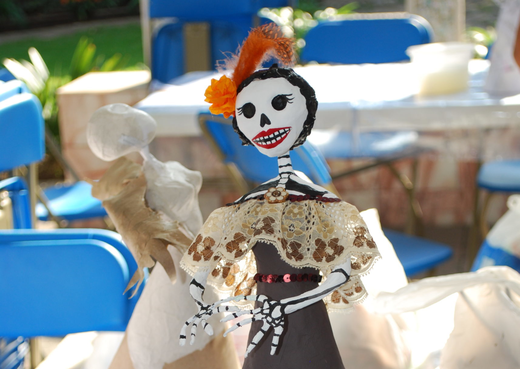 A Sculptural Art Project with La Catrina