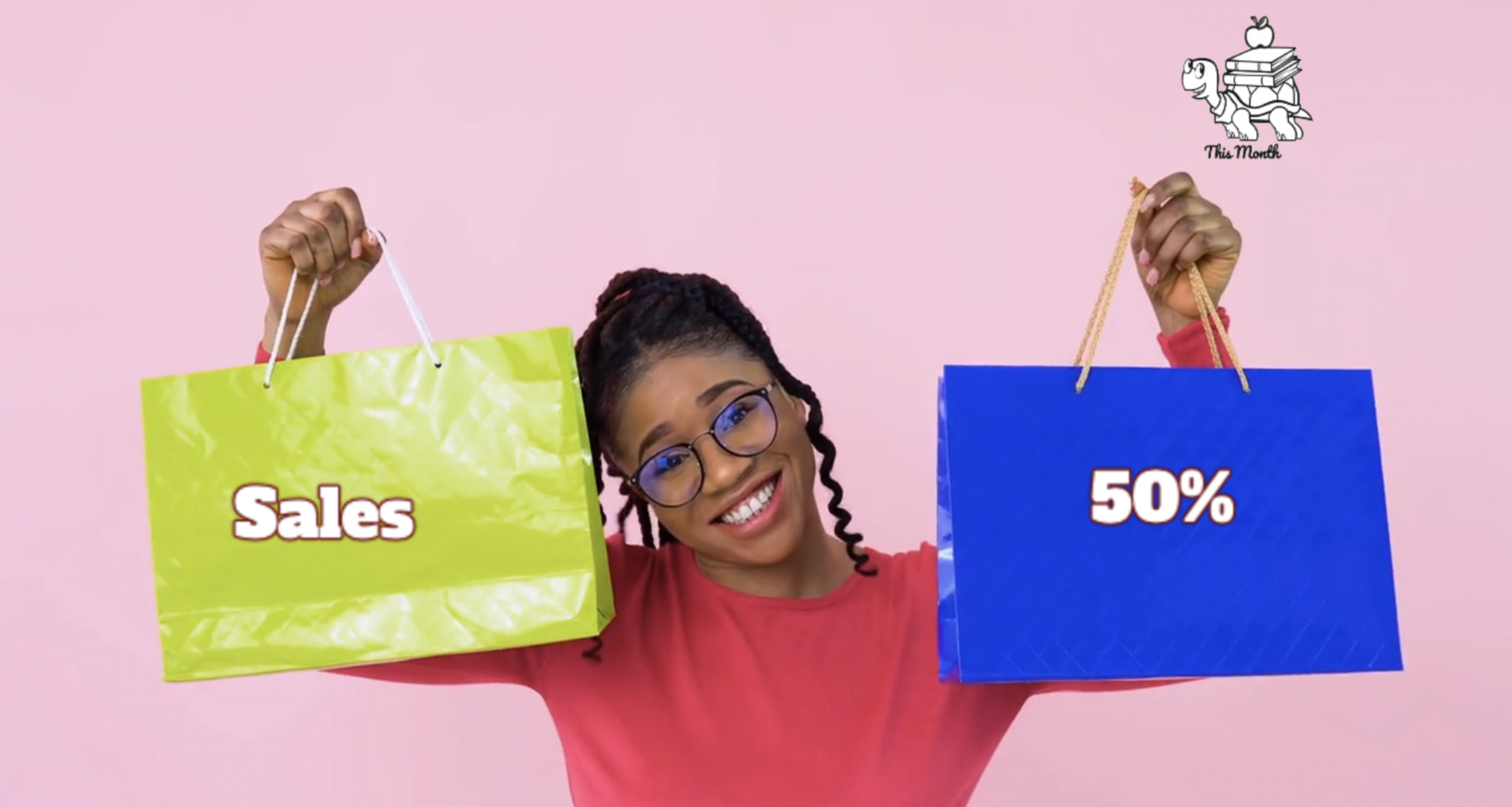 Shopping Cart Math! Half Off Challenge